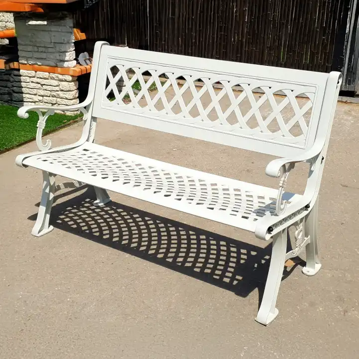 ספסל זוגי מאלומיניום דגם הימליה